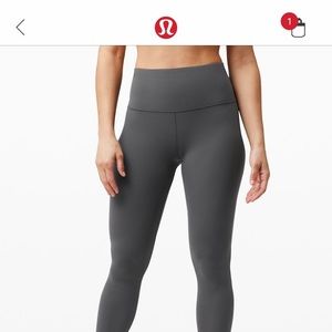 Lululemon Align pant 28” Grey Size 8